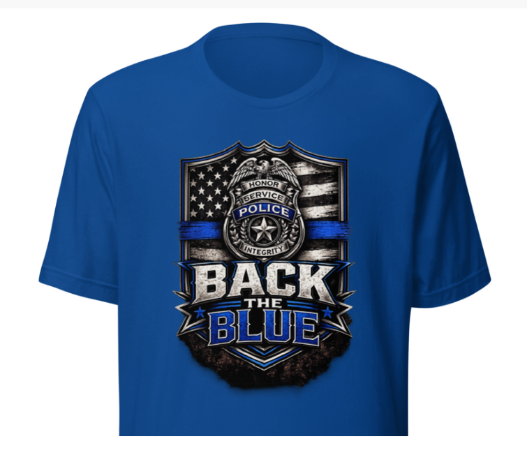 Back the Blue Patriot T-Shirt