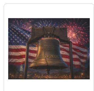 America's 250th Anniversary | Liberty Bell Yard Sign